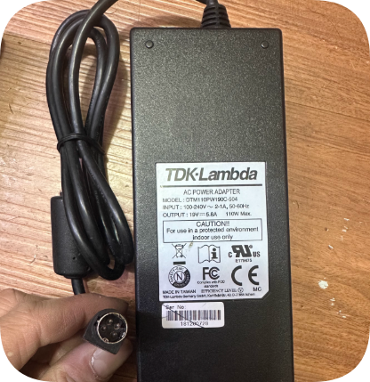 *Brand NEW*TDK-Lambda DTM110PW190C-504 Medical Power Adapter 19V 5.8A 110W Four-Pin 4-Ho